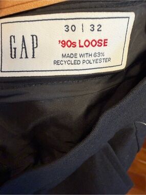 GAP Black '90s Loose Trousers